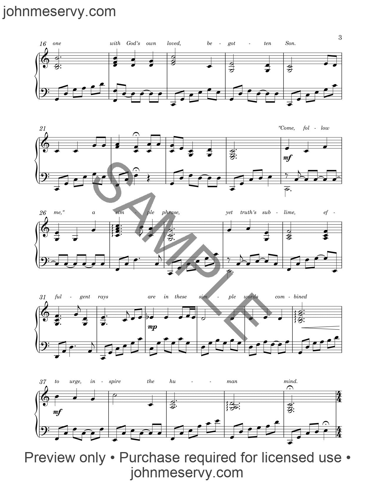 Come, Follow Me (Digital Download)
